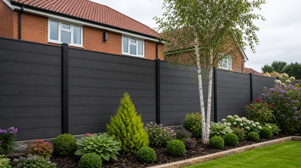 Composite Garden Fencing in Darlington