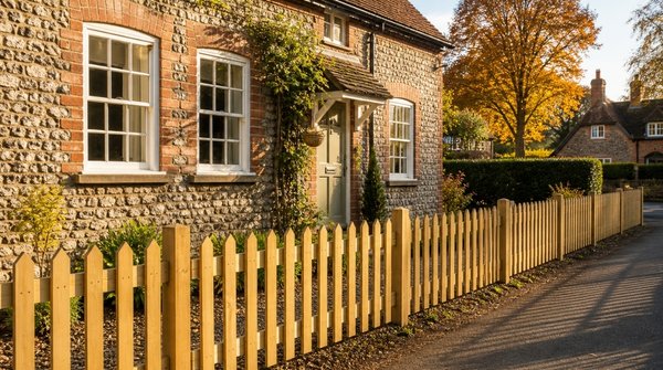 Picket Fencing for a Front Garden in Bishop Auckland